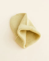 Hvid beanie Fonzie Newborn light yellow