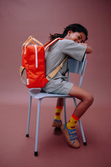 Sticky Lemon Medium Backpack Envelope Campfire Orange