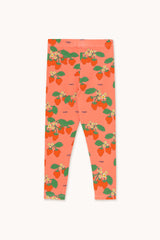 Tinycottons strawberries legging dark pink