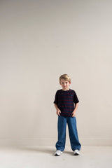Jenest Joey loose denim pants dark wash