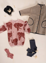 Play Up printed fleece dress memories