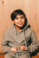 Labo de Colores Hanno hoodie Greyisch lilac