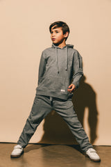 Labo de Colores Hanno hoodie Greyisch lilac