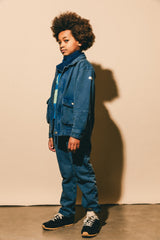 Labo de Colores Koto vest Blue denim