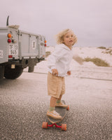 Búho poplin bermuda honey