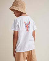 Búho lobster t-shirt provence blue