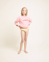 Búho fleece girly sweatshirt sugar