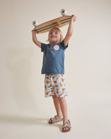 Búho the sea t-shirt blue teal