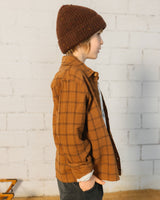 Búho mountain shirt toffee