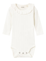 Lil' Atelier Baby Rachel Nis romper Coconut Milk
