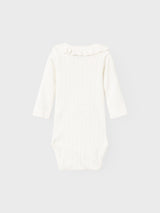 Lil' Atelier Baby Rachel Nis romper Coconut Milk