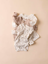 Lil' Atelier Baby Rachel Nis romper Coconut Milk