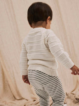 Lil' Atelier Baby Gago broek Limestone