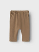 Lil' Atelier Baby Halli broek Sepia Tint