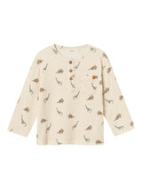 Lil' Atelier Mini Gio Bon shirt Birch AOP