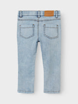 Lil' Atelier Mini Rome regular jeans Light Blue Denim