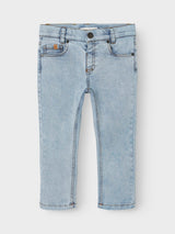 Lil' Atelier Mini Rome regular jeans Light Blue Denim