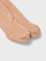 Lil' Atelier Baby Ilso Ana pointelle maillot Rugby Tan