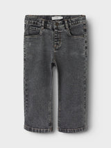 Lil' Atelier Mini Berlin loose jeans Light Grey Denim