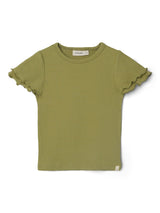 Lil' Atelier Mini T-shirt Helga sage