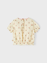 Lil' Atelier Mini blouse Halma turtledove
