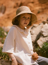 Lil' Atelier mini Dallas blouse Turtledove