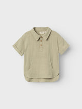Lil' Atelier Mini Dolie blouse Moss Gray