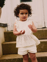 Lil' Atelier Mini Himaja top Coconut Milk