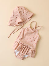 Lil' Atelier Baby Helga zonnehoedje Rose Dust