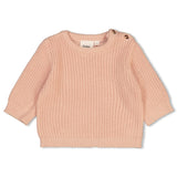 Feetje Sweater gebreid Roze - The Magic is in You