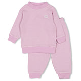 Feetje pyjama wafel lila