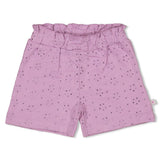 Feetje Short broderie Violet-Splash