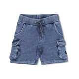 Sturdy Short L.blauw denim-The Getaway