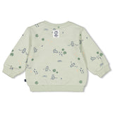 Feetje Sweater AOP Mint - Rock My Boat