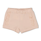 Feetje Short pointelle Roze - Flower Field