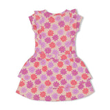 Jubel Jurk AOP Koraal - Picknick Perfect