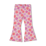 Jubel Flared broek AOP Koraal - Picknick Perfect