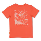 Sturdy T-shirt Koraal - Happy Rio