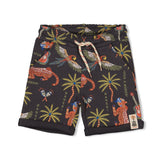 Sturdy Short AOP Antraciet - Happy Rio