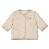 Feetje Omkeerbaar jasje AO embroidery Offwhite - Honey Bear