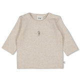 Feetje Longsleeve Offwhite melange - Sea Sweeties