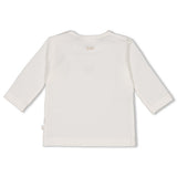 Feetje Longsleeve embroidery beer Offwhite - The Knits