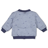 Feetje Omkeerbaar bomberjack Indigo - Blue Ocean