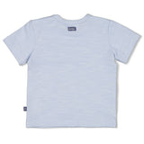 Feetje T-shirt Blauw - Blue Ocean