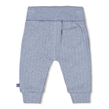 Feetje Broek rib Blauw melange - Blue Ocean