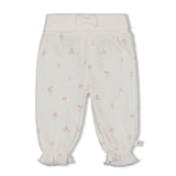 Feetje Broek crinkle AOP Offwhite - Delicate Flower