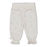 Feetje Broek crinkle AOP Offwhite - Delicate Flower