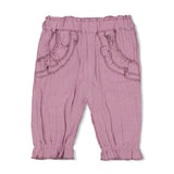 Feetje Broek mousseline Violet - Flower Ranch