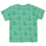 Feetje T-shirt AO badstof Groen - Seaside Hapiness