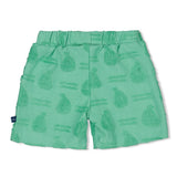 Feetje Short AO badstof Groen - Seaside Hapiness